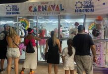 Venda de ingressos e produtos das escolas: novidades fazem sucesso nos ensaios técnicos no Anhembi