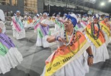 Uirapuru da Mocca testa força do enredo e empolga no técnico rumo ao Carnaval 2026