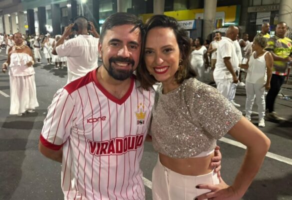 Priscilla e Rodrigo revelam: 'Mestre Ciça escolheu o nome da Comissão de Frente da Viradouro de 2026' 1 viradouro rua1101 8
