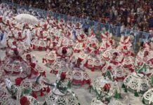 Portela enfrenta o apagamento da presença negra no Sul ao exaltar o Batuque na Sapucaí