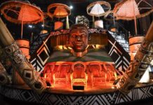 Império Serrano revela carro alegórico que consagra o saber negro como Academia Ancestral