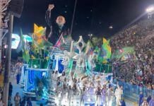 Acadêmicos de Niterói transforma Lula em símbolo da nação brasileira e conta sua história na Sapucaí