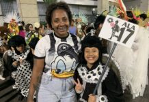 Pequenas joaninhas alvinegras guardiãs da natureza: crianças encantam a Sapucaí em ala da Botafogo Samba Clube