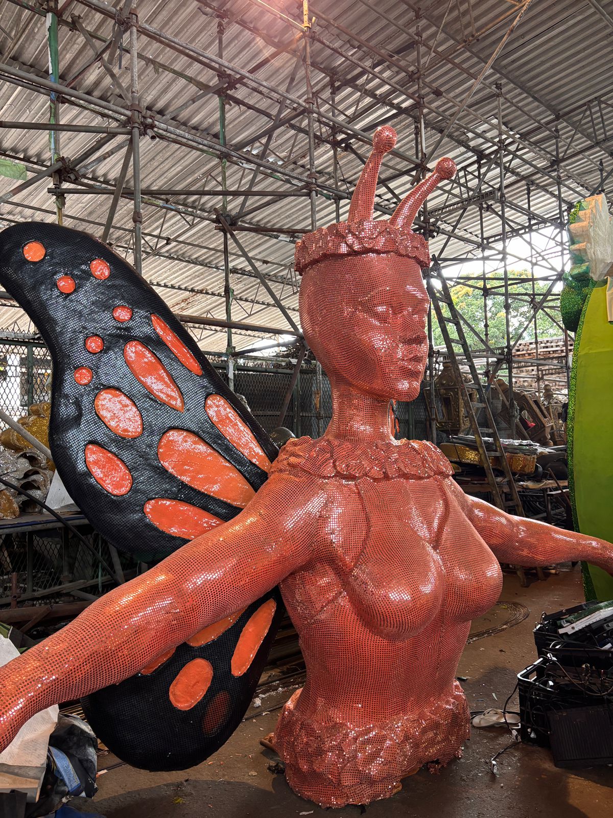 Detalhes Alegoria Botafogo Samba Clube