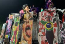 Última alegoria da Porto da Pedra transforma ofensa em símbolo de reafirmação: ‘Lute como uma puta’