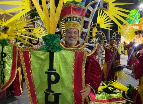 Iphan na Avenida: Botafogo Samba Clube transforma patrimônio em espetáculo na Sapucaí 4 Eduardo Melo de 54 anos