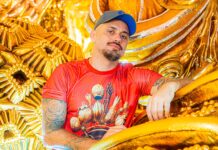 Série Barracões: Leandro Vieira transforma joia em manifesto de ancestralidade no desfile da União de Maricá