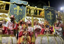 Simbolismo, cultura e história: Alegoria retrata o famoso toque de alvorada e as festas populares de Olinda