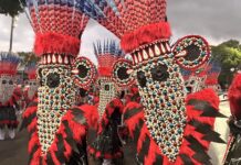 Paredão vira símbolo de resistência em ala da Unidos da Ponte na Sapucaí