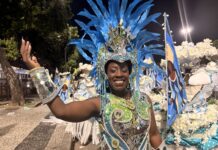 ‘Fertilidade das Águas’: Aline Daflor transforma maternidade em legado de amor à Beija-Flor de Nilópolis