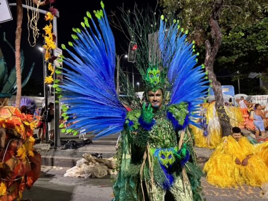 Abre-alas da Acadêmicos de Niterói expõe a crueldade da seca e a esperança que marca a infância de Lula 4 Joao Abre Alas niteroi