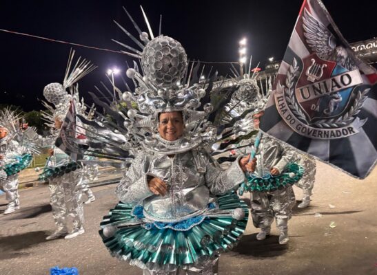 Joseli Rocha torcedora da Uniao da Ilha desde a infancia