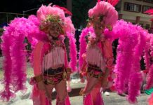 Ala “Homem com H” transforma masculinidade em deboche rosa na Imperatriz