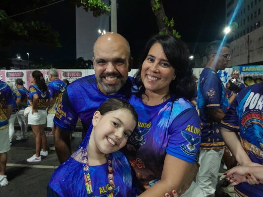 Renato e famila Portela