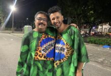 A ala “Brasil Devorador”, da Vigário Geral, transforma o monstro do desconhecido em potência na Sapucaí