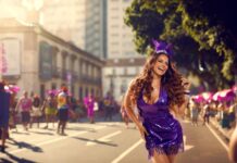 Viviane Araújo retorna como porta-voz de campanha de Carnaval contra o assédio no RJ criada pela NOVA