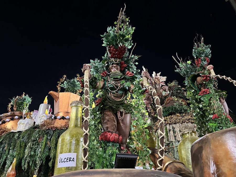 Terceiro setor da Mangueira abordou a importância da medicina alternativa para curar o mal-estar do dia a dia 3 anapaula mangueira