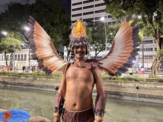 Abre-alas da Acadêmicos de Niterói expõe a crueldade da seca e a esperança que marca a infância de Lula 5 arlen abre alas niteroi