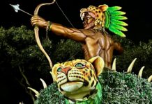 Veja imagens das alegorias das escolas que desfilam na sexta no Grupo Especial de SP no Carnaval 2026