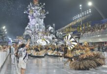 Comissão de frente de fácil leitura é destaque do desfile da Torcida Jovem