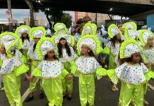 Carnaval mirim estreia formato ao lado do Grupo Especial