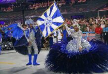 ‘Só a porta-bandeira sabe o peso de carregar um pavilhão’, declara Thainara da Niterói