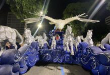 Pampa Negro ecoa na Sapucaí e Portela reconta a história do Sul sob a ótica da ancestralidade