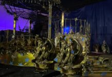 Ao vivo: saída das alegorias das escolas da Série Ouro que desfilam nesta sexta-feira