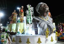 Com desfile vibrante, Siri de Ramos perde décimos por excesso de tempo