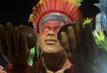 Tatuapé 2026: alegorias na área da concentração