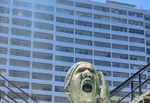 Unidos da Tijuca 2026: imagens das alegorias na área de concentração para o Carnaval 2026