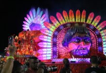 Imbatível! Alegorias impactantes, qualidade estética e de quesitos colocam Unidos de Padre Miguel como candidata ao título