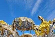 Vila Isabel 2026: alegorias na área de concentração