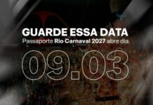 Liesa anuncia venda do Passaporte Rio Carnaval 2027 para o dia 9 de março