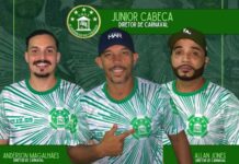 Junior Cabeça, Allan Jones e Anderson Magalhães formam nova direção de carnaval do Cubango