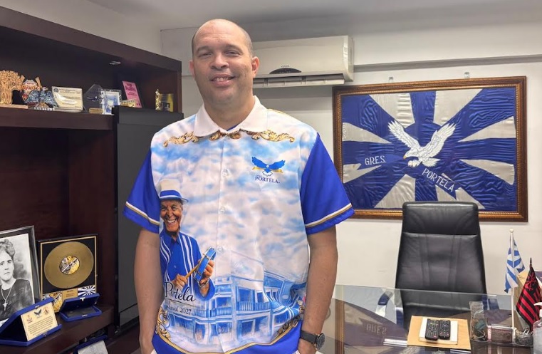 ‘Será a altura do homenageado!’ Escafura fala sobre mudanças em busca de um 2027 grandioso para Portela 1 escafura portela