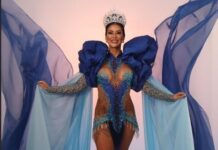Ana Itikawa é a nova rainha de bateria da Imperatriz da Paulicéia