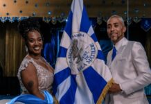 Nenê de Vila Matilde anuncia a saída do primeiro casal de mestre-sala e porta-bandeira