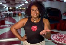 Cria do Salgueiro, Rihanna de Castro se torna coreógrafa de ala feminina