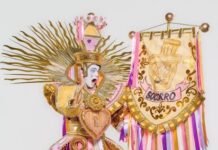 Unidos da Tijuca homenageia Socorro Acioli em fantasia sobre a relação do nordestino com Santo Antônio