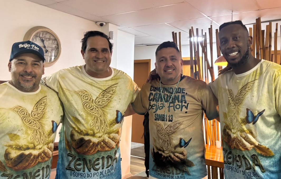 Beija-Flor leva emoção da comunidade para gravação e mira mais um título no Carnaval 2027 6 beijaflor compositores