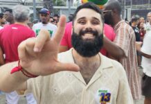 Lucas Milato defende relação entre samba e política: ‘É impossível falar de samba e não falar de política’