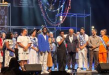 Rute Alves e Patrick Carvalho levam experiência da Avenida para musical que homenageia Neguinho